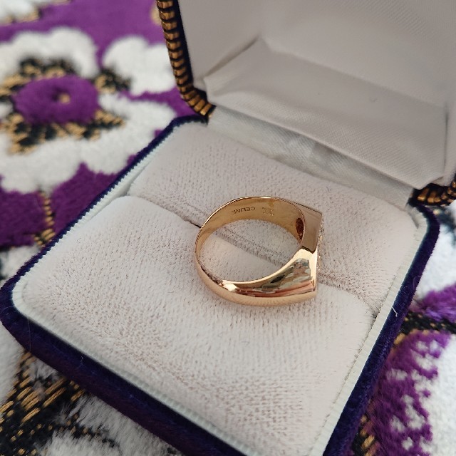 celine(セリーヌ)のMEI様専用    K18 Pt900  セリーヌの指輪 レディースのアクセサリー(リング(指輪))の商品写真