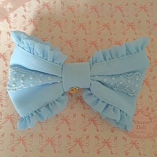 アンジェリックプリティー(Angelic Pretty)のときめきシフォンフリルバレッタ(バレッタ/ヘアクリップ)