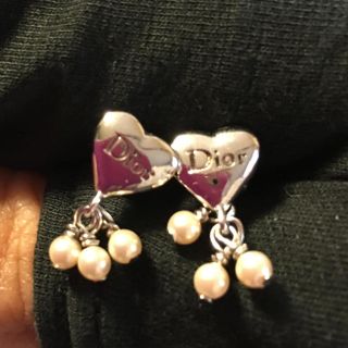 クリスチャンディオール(Christian Dior)のハートピアス(ピアス)