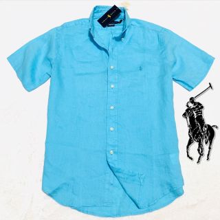 ポロラルフローレン(POLO RALPH LAUREN)のmatsu様 専用。  Summer 麻リネンシャツ /Blu(シャツ)