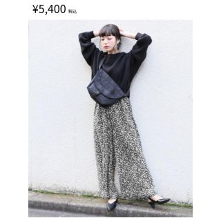 ローリーズファーム(LOWRYS FARM)のシフォンハナワイドパンツ(カジュアルパンツ)