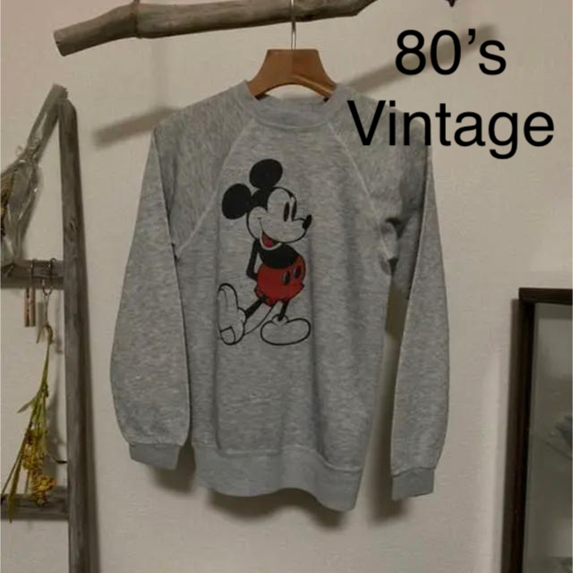 Disney(ディズニー)の80’s Mickey sweat shirt ヴィンテージ ディズニー メンズのトップス(スウェット)の商品写真