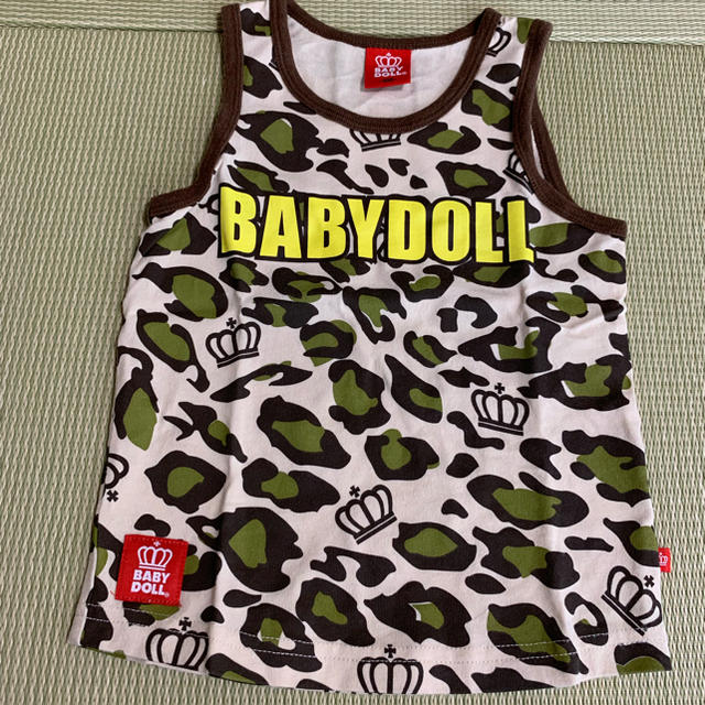 BABYDOLL(ベビードール)のBABYDOLL タンクトップ 100cm キッズ/ベビー/マタニティのキッズ服男の子用(90cm~)(Tシャツ/カットソー)の商品写真