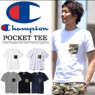 チャンピオン(Champion)の美品☆ メンズ チャンピオンTシャツ(Tシャツ/カットソー(半袖/袖なし))