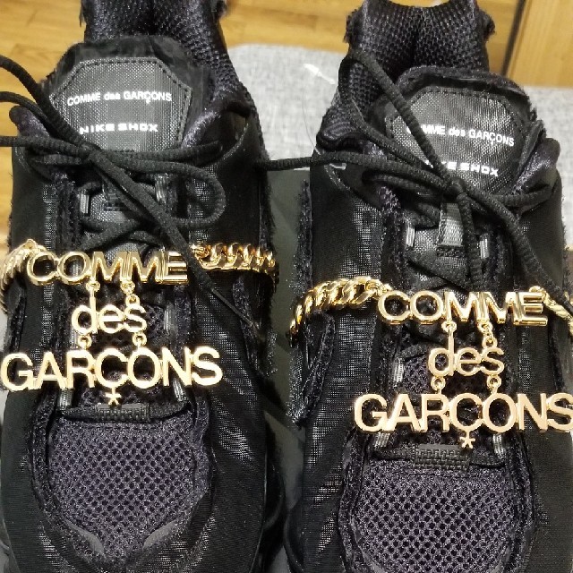 COMME des GARCONS(コムデギャルソン)のCOMME des GARÇONS × Nike Shox  ブラック  メンズの靴/シューズ(スニーカー)の商品写真