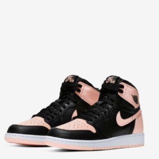 ナイキ(NIKE)のNIKE AIR JORDAN 1 Black Hyper Pink 28.0(スニーカー)