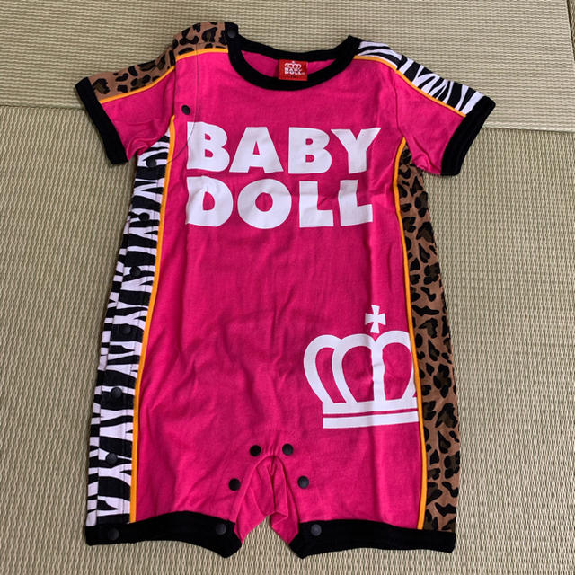 BABYDOLL(ベビードール)のBABYDOLL 赤ちゃん用 プレオール 70cm キッズ/ベビー/マタニティのベビー服(~85cm)(カバーオール)の商品写真