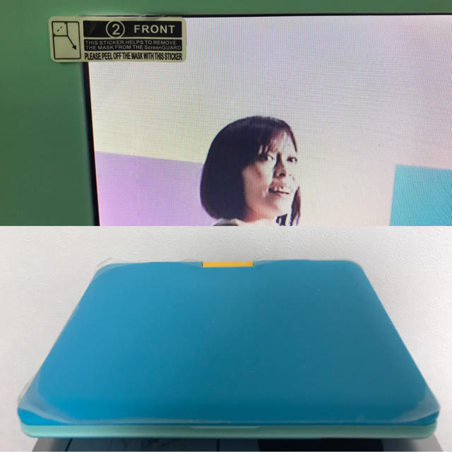 PDVD-9KSA 9インチ ポータブル DVD プレーヤー リモコン 中古品 スマホ/家電/カメラのテレビ/映像機器(DVDプレーヤー)の商品写真