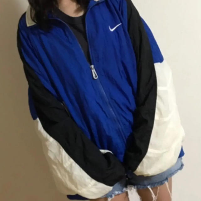 NIKE - 【90s★銀タグ】NIKE ナイキ ナイロンジャケットの通販 by yu｜ナイキならラクマ