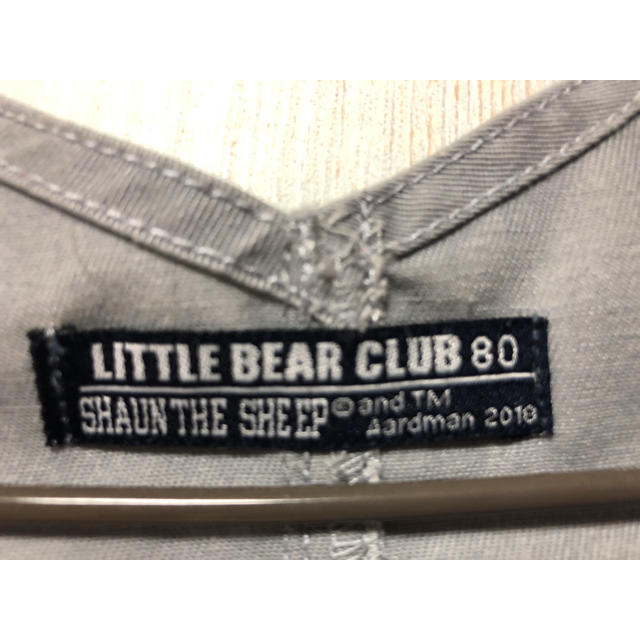 LITTLE BEAR CLUB(リトルベアークラブ)のひつじのショーンつなぎ キッズ/ベビー/マタニティのベビー服(~85cm)(パンツ)の商品写真