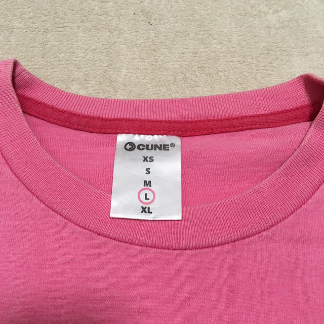 CUNE(キューン)のタイムセール キューン ＣＵＮＥ メンズＴシャツ Lサイズ  メンズのトップス(Tシャツ/カットソー(半袖/袖なし))の商品写真