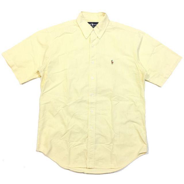Ralph Lauren(ラルフローレン)のラルフローレン　ポニー刺繍　BLAKE　半袖　ストライプシャツ　Ｍサイズ メンズのトップス(シャツ)の商品写真