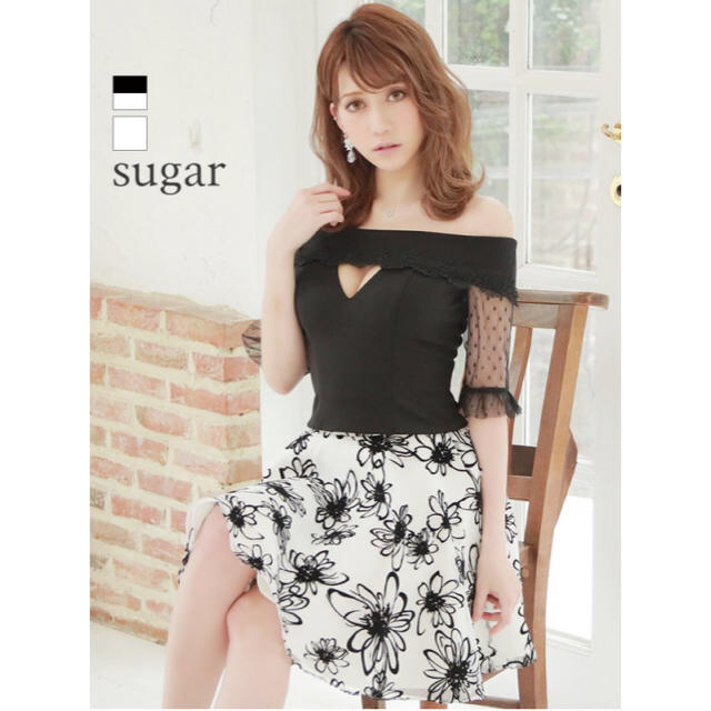 ミニドレスsugarドレス❤an❤1度着用♡♡値下げ✨