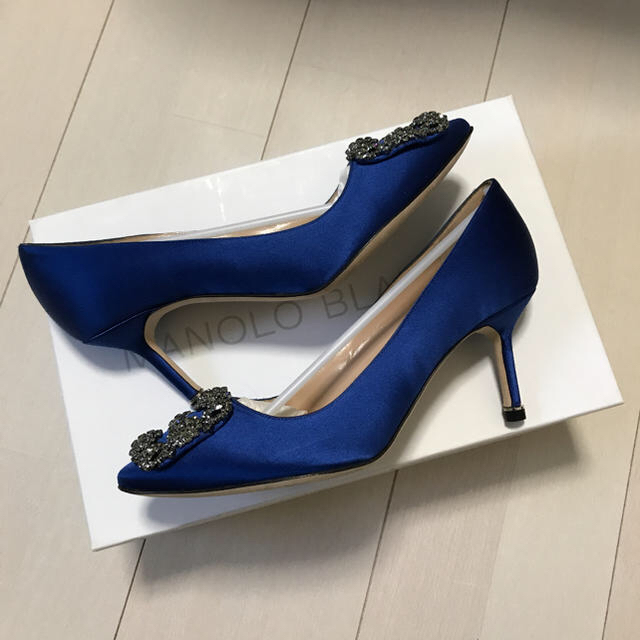 MANOLO BLAHNIK(マノロブラニク)のマノロブラニク MANOLO BLAHNIK 35.5 レディースの靴/シューズ(ハイヒール/パンプス)の商品写真