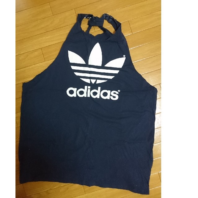 adidas(アディダス)の美品 adiddas  Tシャツ ワンピース レディースのワンピース(ひざ丈ワンピース)の商品写真