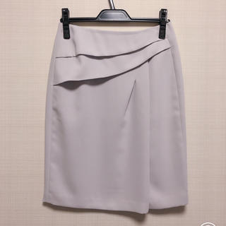 クードシャンス(COUP DE CHANCE)のスーツ フォーマル スカート 美品ライトグレー(スーツ)
