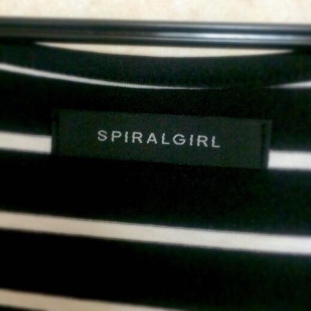 SPIRAL GIRL(スパイラルガール)の袖シフォンワンピース レディースのワンピース(ミニワンピース)の商品写真