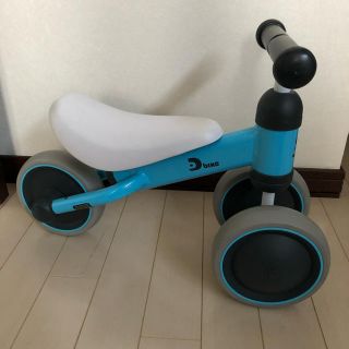 アイデス(ides)のD-bike mini 三輪車 dバイク 水色 ブルー(三輪車)