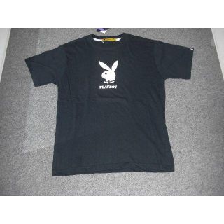 プレイボーイ(PLAYBOY)の【ザード様専用】Ｍサイズ《新品》PLAYBOY　プリントTシャツ　黒(Tシャツ/カットソー(半袖/袖なし))