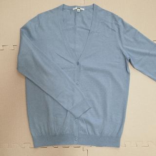 ユニクロ(UNIQLO)のユニクロ ＵＶカット Ｖネックカーディガン(カーディガン)