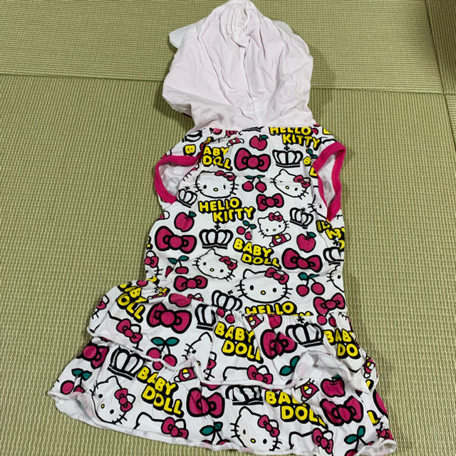 BABYDOLL(ベビードール)のBABYDOLL キティ コラボ ワンピース 90cm キッズ/ベビー/マタニティのキッズ服女の子用(90cm~)(ワンピース)の商品写真