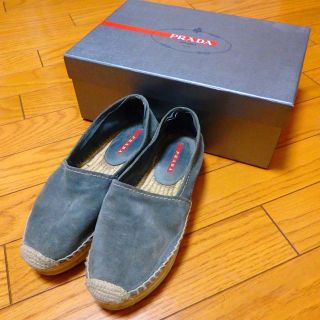 プラダ(PRADA)のPRADA エスパドリュー(スリッポン/モカシン)