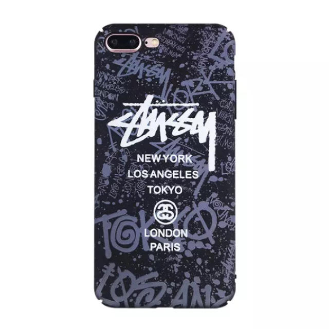 STUSSY - 大人気★ストリートブランド ステューシー iPhoneケース の通販 by るり's shop｜ステューシーならラクマ