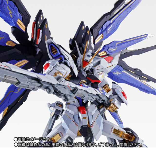 BANDAI(バンダイ)のMETAL BUILD ストライクフリーダムガンダム SOUL BLUE ver エンタメ/ホビーのフィギュア(アニメ/ゲーム)の商品写真