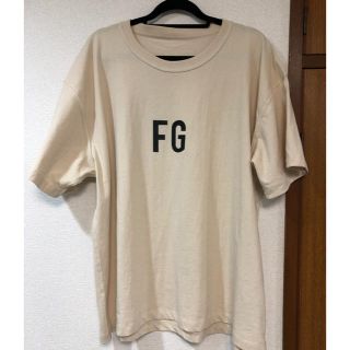 フィアオブゴッド(FEAR OF GOD)のFEAR OF GOD 6th FG LOGO Tシャツ ベージュ(Tシャツ/カットソー(半袖/袖なし))