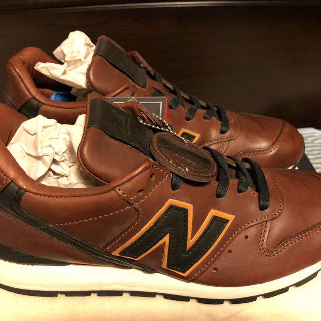 スニーカー新品 USA製 NEW BALANCE M996BRN 26.5 HORWEEN