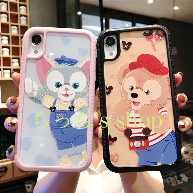 【新作】ダッフィー＆ジェラトーニ のiPhoneケーススマホケース 2way の通販 by らっち's shop｜ラクマ