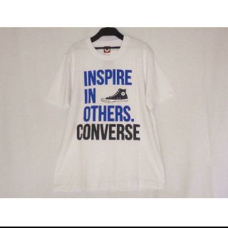 コンバース(CONVERSE)の新品タグ付き！コンバース CONVERSE半袖Tシャツ 靴ロゴプリントL(Tシャツ/カットソー(半袖/袖なし))