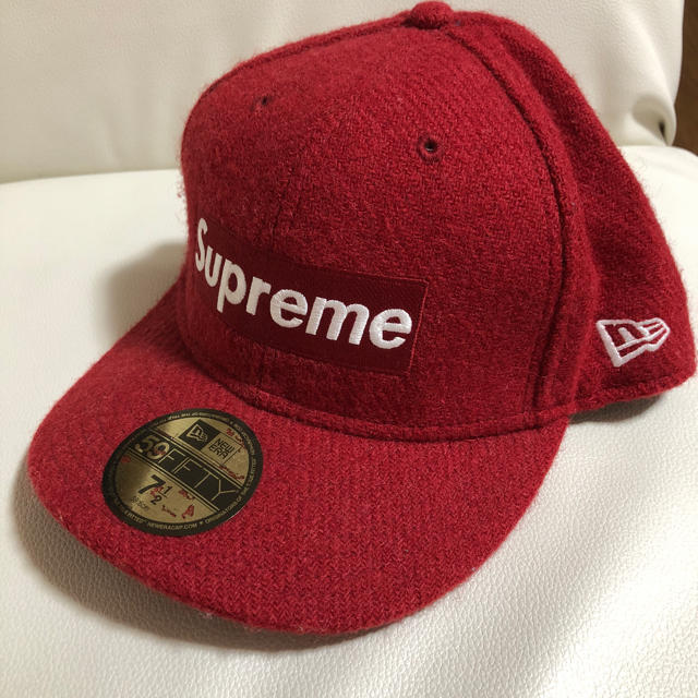 Supreme(シュプリーム)のsupreme Harristweed newera メンズの帽子(キャップ)の商品写真