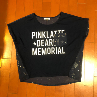 ピンクラテ(PINK-latte)のピンクラテ   Tシャツ  M (Tシャツ(半袖/袖なし))
