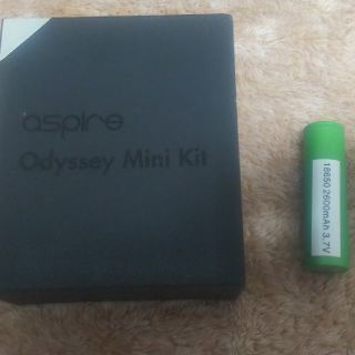 アスパイア(aspire)のVapeと電池(タバコグッズ)