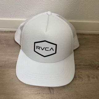 ルーカ(RVCA)のRVCA ルーカ メッシュキャップ ホワイト(キャップ)