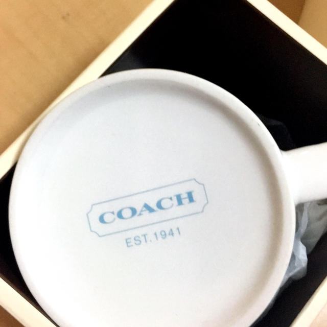 COACH(コーチ)の新品未使用  COACH マグカップ インテリア/住まい/日用品のキッチン/食器(グラス/カップ)の商品写真