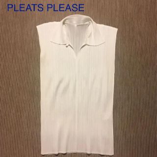 プリーツプリーズイッセイミヤケ(PLEATS PLEASE ISSEY MIYAKE)のプリーツプリーズ イッセイミヤケ 襟付きトップス チュニック(シャツ/ブラウス(半袖/袖なし))