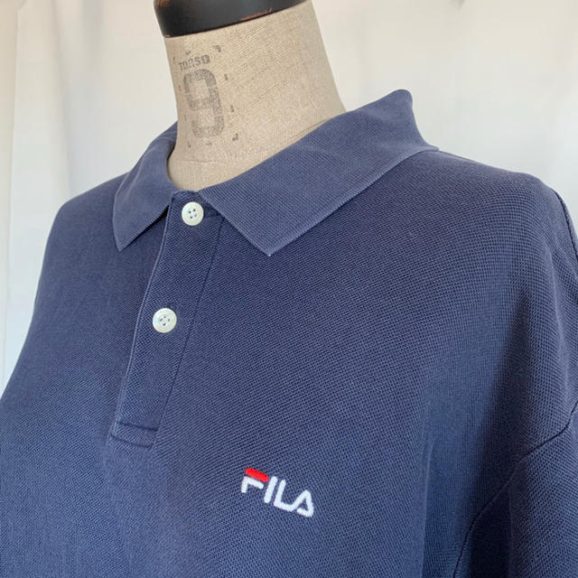 FILA(フィラ)のFILA バッグロゴポロシャツ メンズのトップス(ポロシャツ)の商品写真