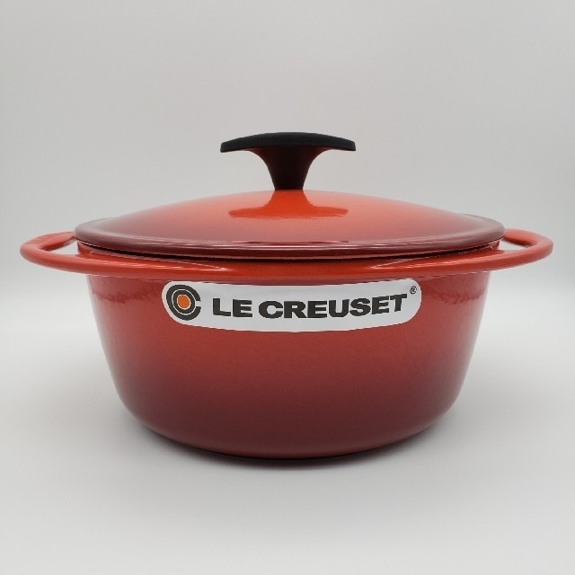 LE CREUSET(ルクルーゼ)の新品未使用LE CREUSET ルクルーゼ センセーション ココットロンド 22 インテリア/住まい/日用品のキッチン/食器(鍋/フライパン)の商品写真