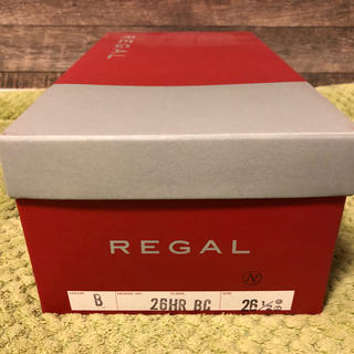 リーガル(REGAL)のREGAL ビジネスシューズ 26HR 黒 26.5 新品未使用品(ドレス/ビジネス)