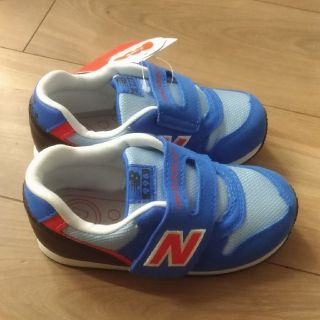 ニューバランス(New Balance)の箱なし　ニューバランス ベビー スニーカー
14.5cm ブルー/レッド
(スニーカー)