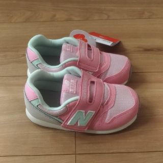 ニューバランス(New Balance)の箱なし　ニューバランス ベビー スニーカー
14.5cm ピンク/ミント
(スニーカー)