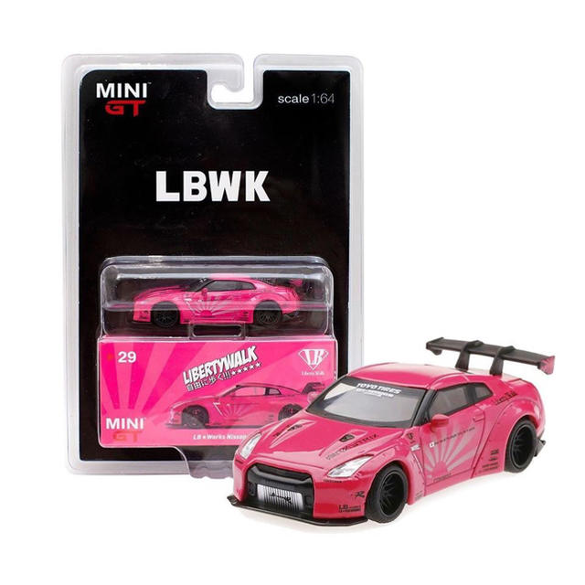 MINI GT LBWK GTR キャンディピンク