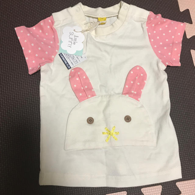 little sunny Tシャツ80サイズ キッズ/ベビー/マタニティのベビー服(~85cm)(Ｔシャツ)の商品写真