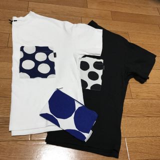ユニクロ(UNIQLO)のUNIQLO マリメッココラボT SET☆(Tシャツ(半袖/袖なし))