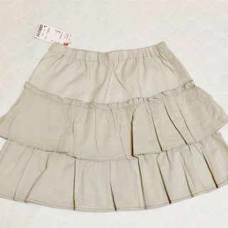 ユニクロ(UNIQLO)のゆゆ様専用　新品⭐️コットンフレアースカート 135〜145cm⭐️(スカート)