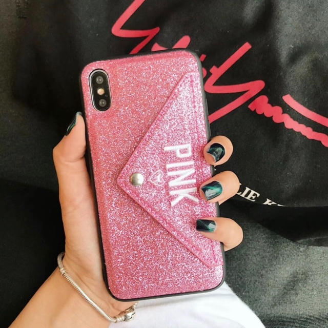 Victoria's Secret - PINK カードケースつき iPhone XR 用 ケース ピンク の通販 by love2pinky's shop｜ヴィクトリアズシークレットならラクマ