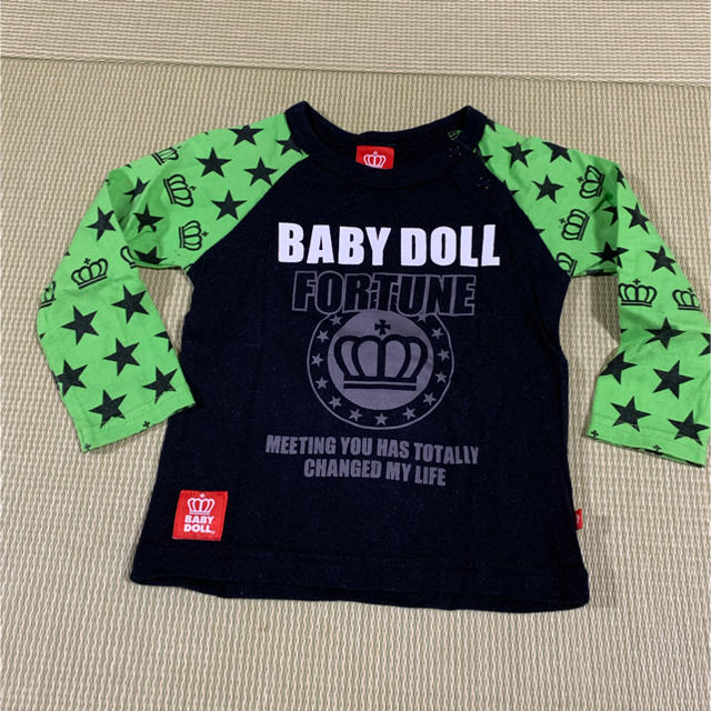 BABYDOLL(ベビードール)のBABYDOLL 長袖シャツ キッズ/ベビー/マタニティのキッズ服男の子用(90cm~)(Tシャツ/カットソー)の商品写真