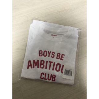 ジャニーズジュニア(ジャニーズJr.)のboys be ambitious club Tシャツ 白 s(男性タレント)